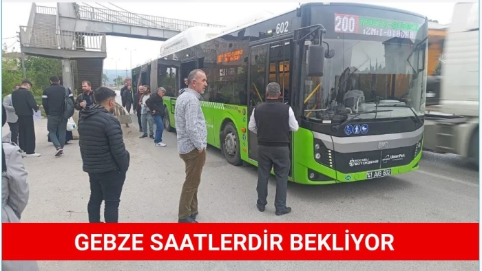 Gebze Halkı’nın Otobüslerle Sınavı